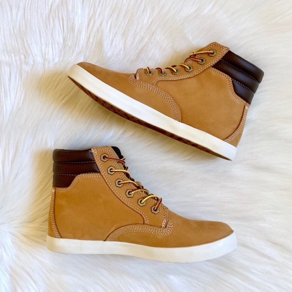 Timberland Wheat Dausette Sneaker Boots - Picture 6 of 7